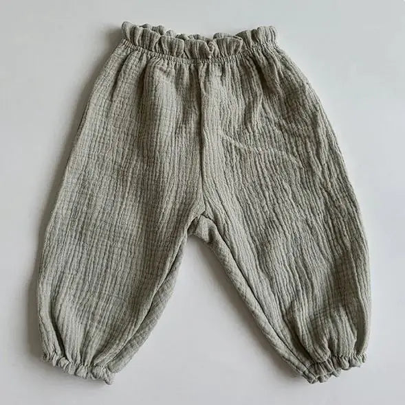 Summer Lightweight Anti-Mosquito Pants Gray Green