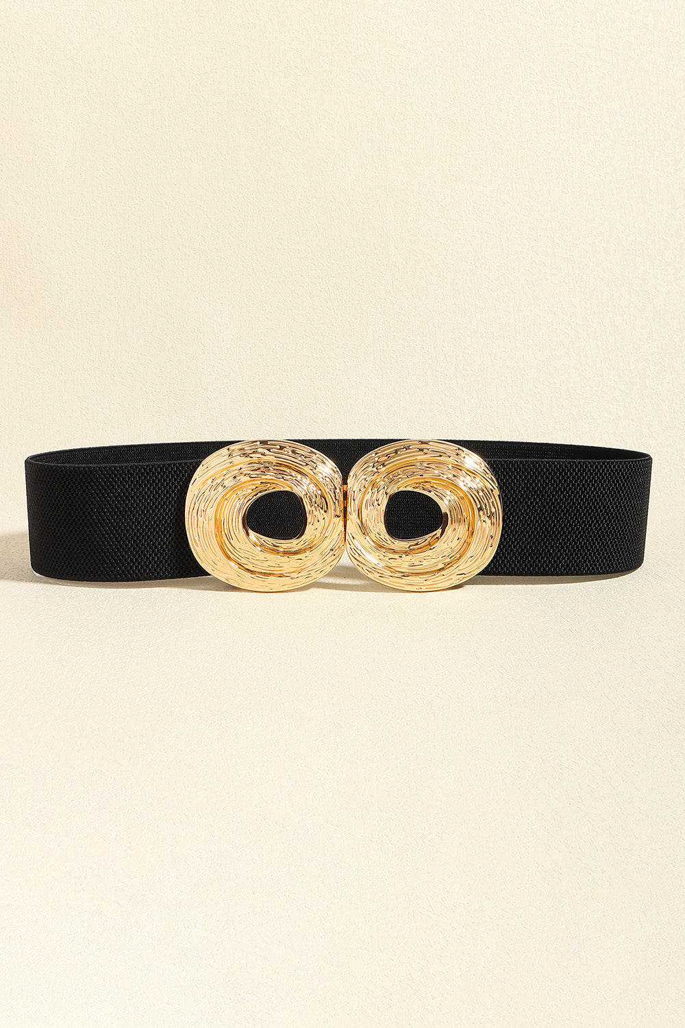 Zinc Alloy Belt Black One Size