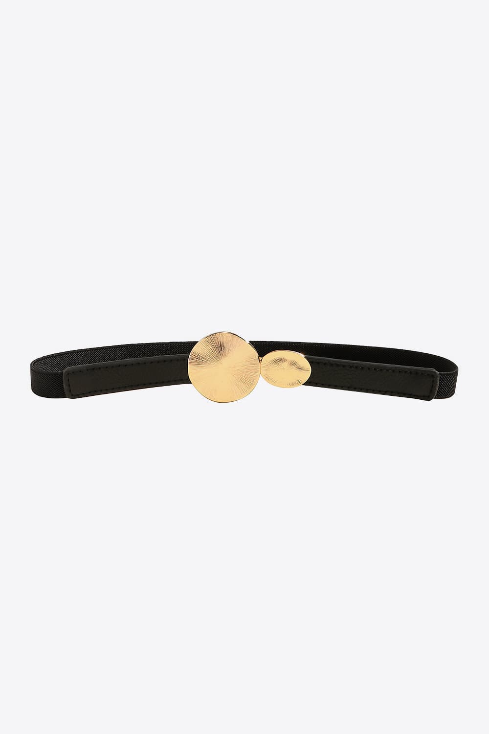 PU Leather Belt Black One Size