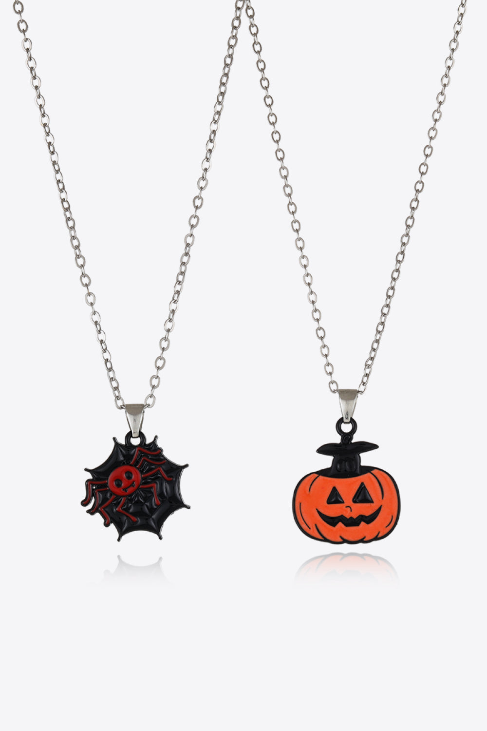 Two-Piece Halloween Theme Necklace Set Style G One Size