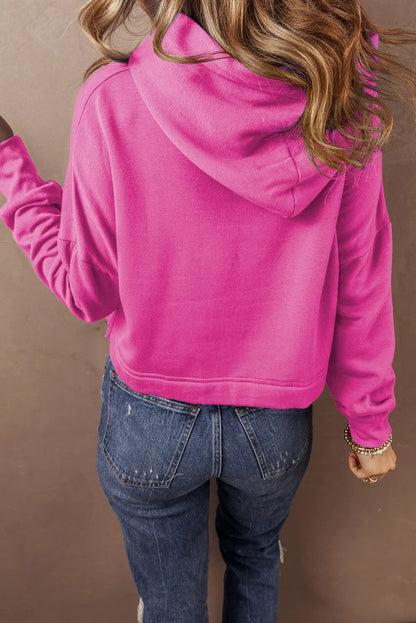 Drawstring Long Sleeve Hoodie