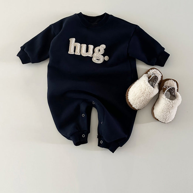 New Winter Jumpsuit For Boys And Girls Dark Blue