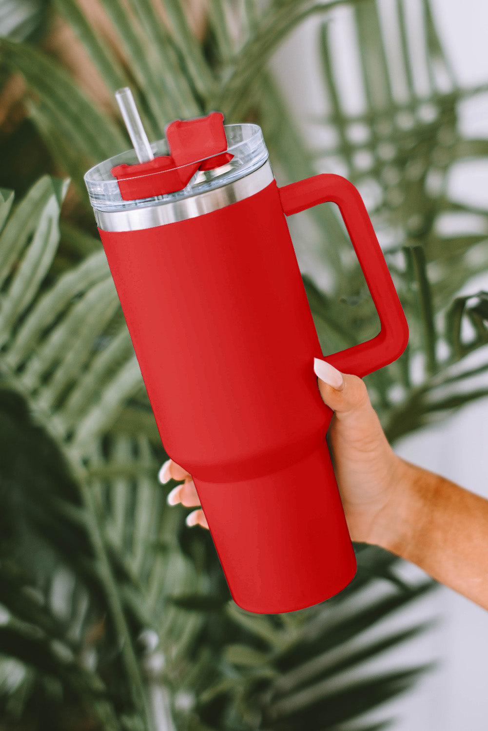 Fiery Red 304 Stainless Steel Double Insulated Cup 40oz