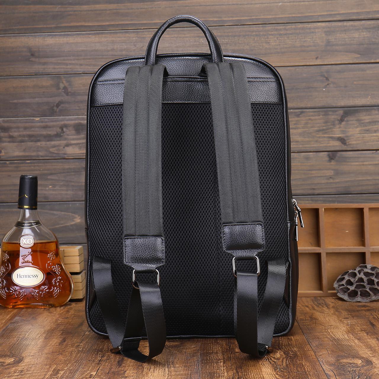 Large Capacity Genuine Leather Men's Bag for Business Travel | High-Grade