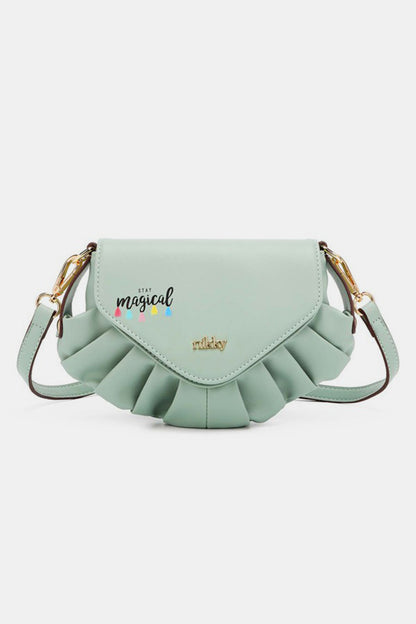 Nicole Lee USA Graphic Crossbody Bag Candy Mint One Size