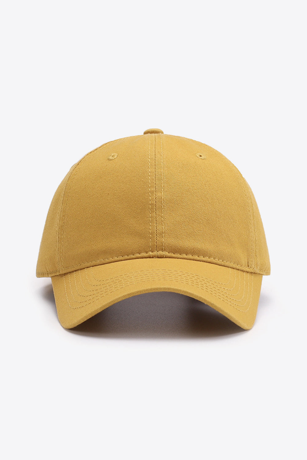 Cool and Classic Baseball Cap Mustard One Size