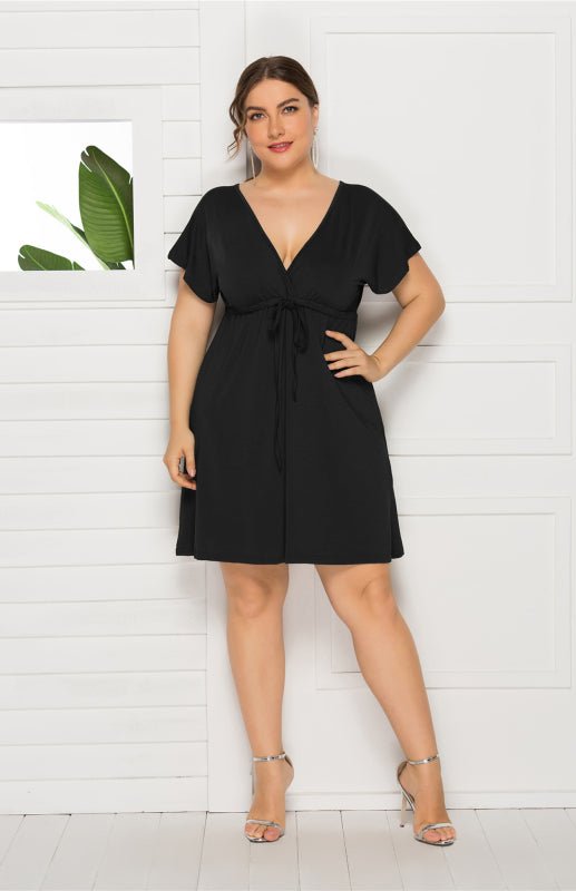 Comfortable High Elasticity Solid Leisure Maternity Dress for Spring-Summer