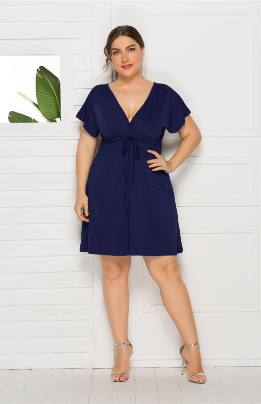 Comfortable High Elasticity Solid Leisure Maternity Dress for Spring-Summer