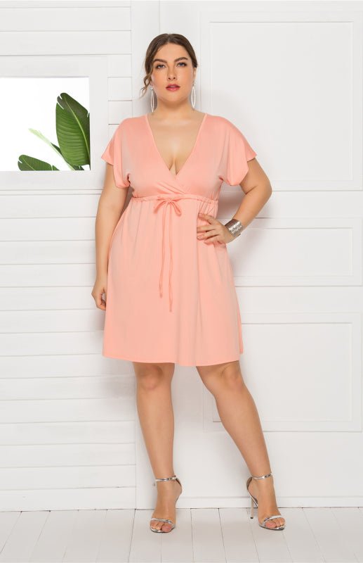 Comfortable High Elasticity Solid Leisure Maternity Dress for Spring-Summer