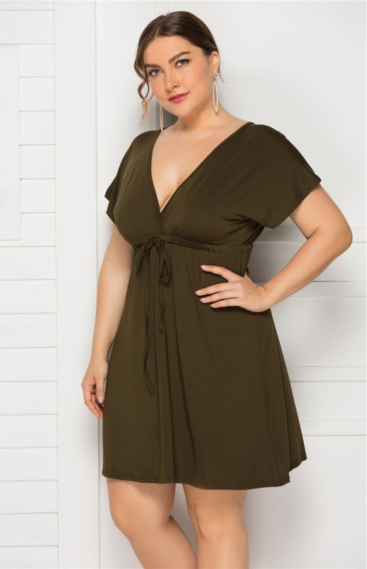 Comfortable High Elasticity Solid Leisure Maternity Dress for Spring-Summer