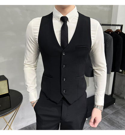 Men's Business Formal High-grade British Style Suit For Men