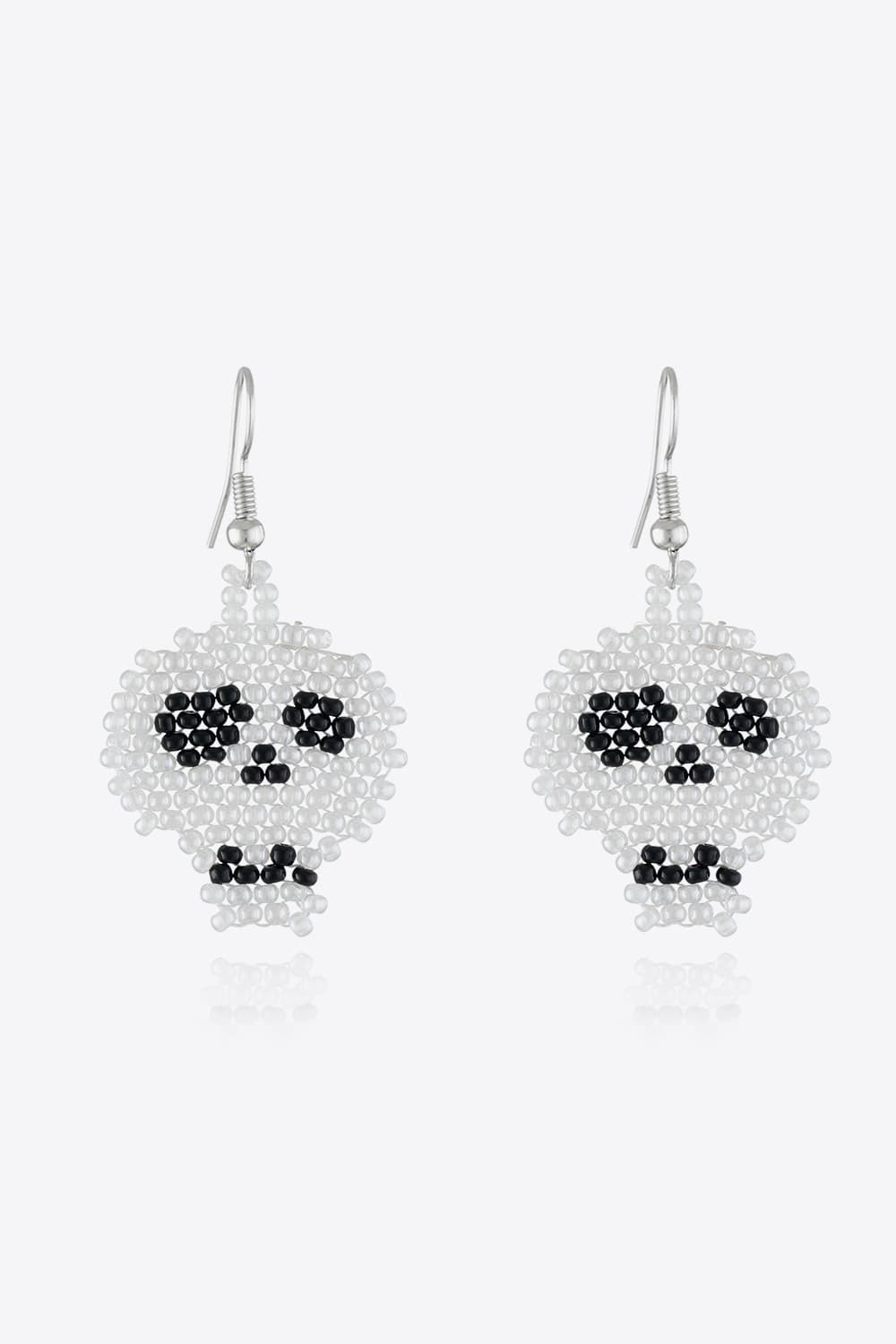 Halloween Theme Earrings Skull One Size