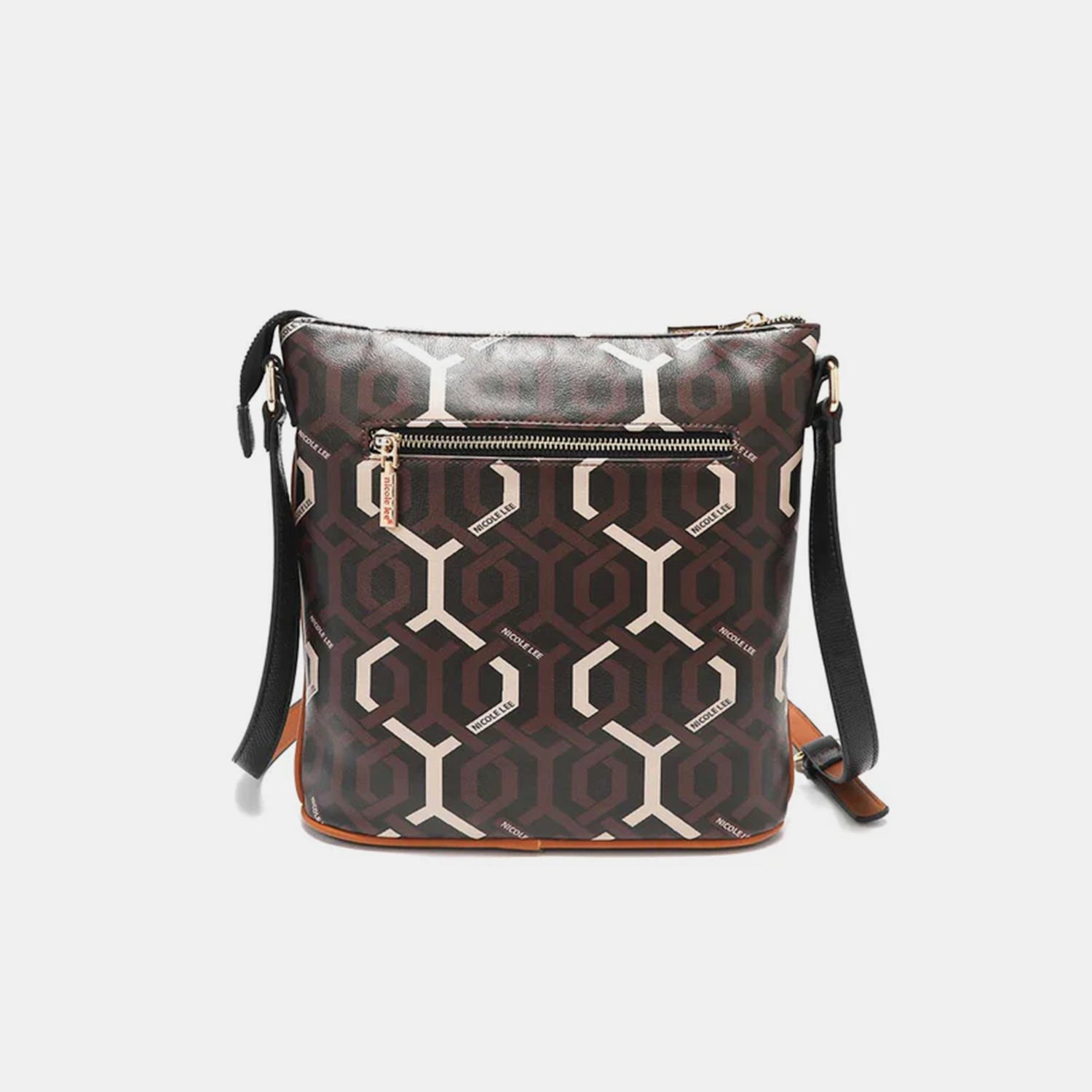 Nicole Lee USA Geometric Pattern Crossbody Bag - Thandynie