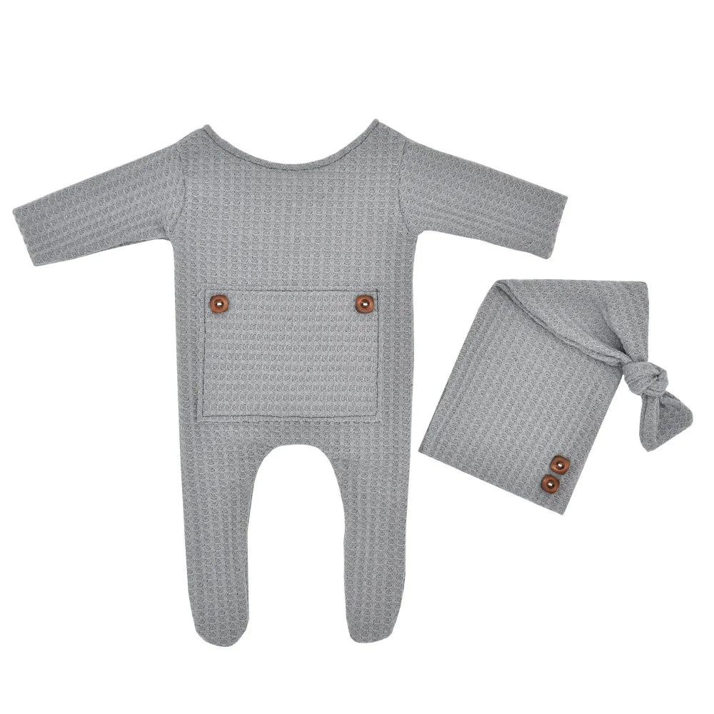 Tiny Trends: Adorable Newborn Apparel for Your Little Star Grey Newborn