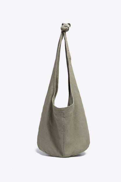 Large Canvas Crossbody Bag Sage One Size