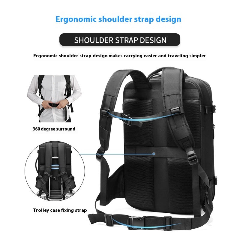 Large Capacity Multifunctional Men's Backpack