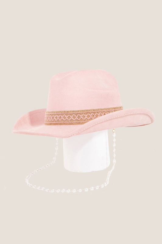Fame Ornate Band Cowboy Hat Pk One Size