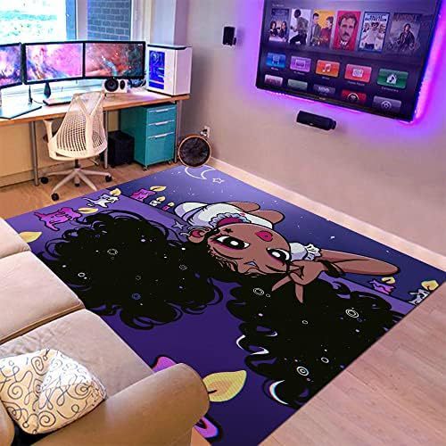 Home Video Game Handle Game Room Carpet Bedroom Full Carpet Purple