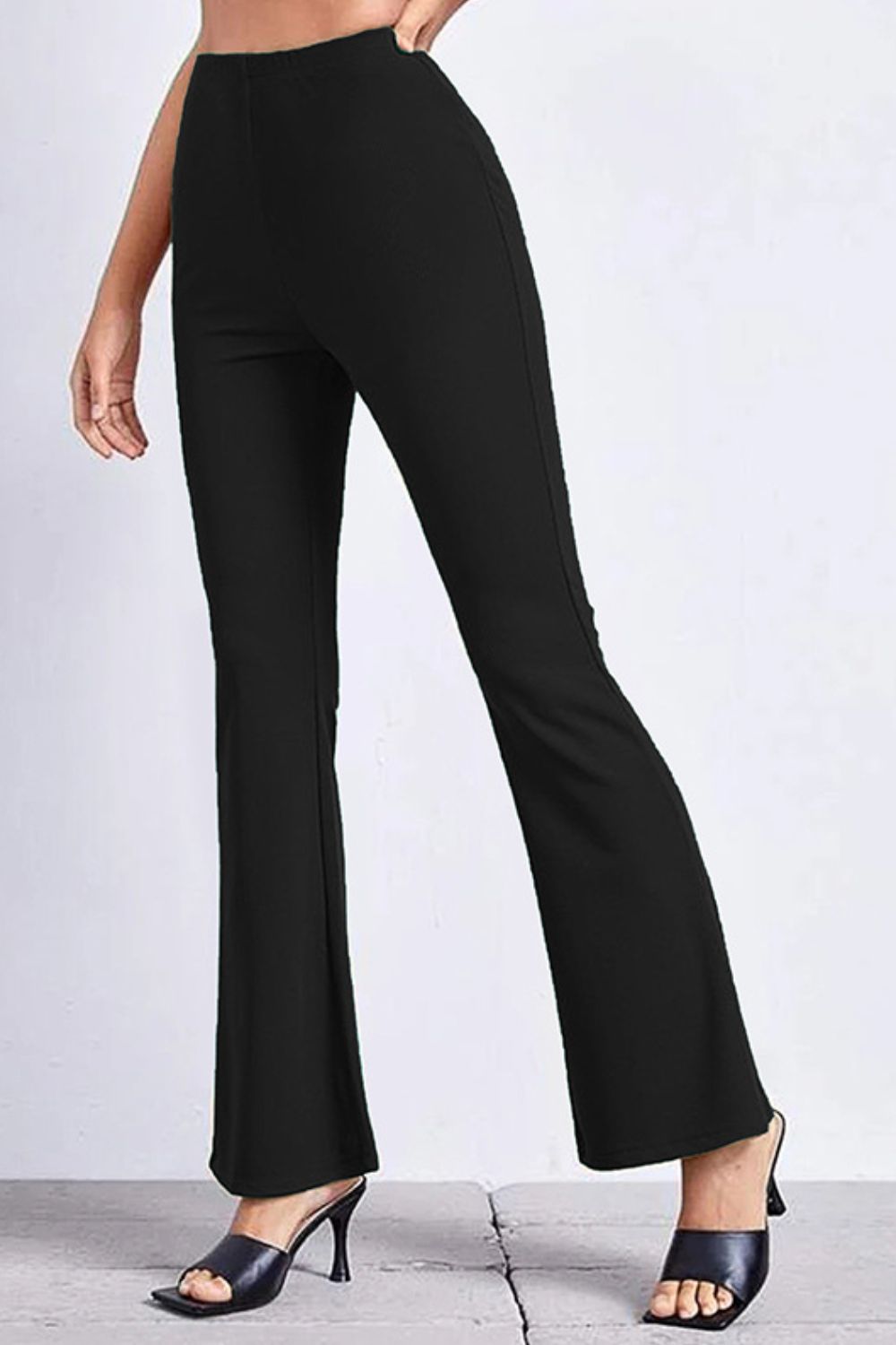 High Rise Flare Pants - Thandynie