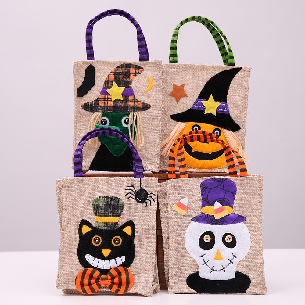 Assorted 2-Piece Halloween Element Handbags