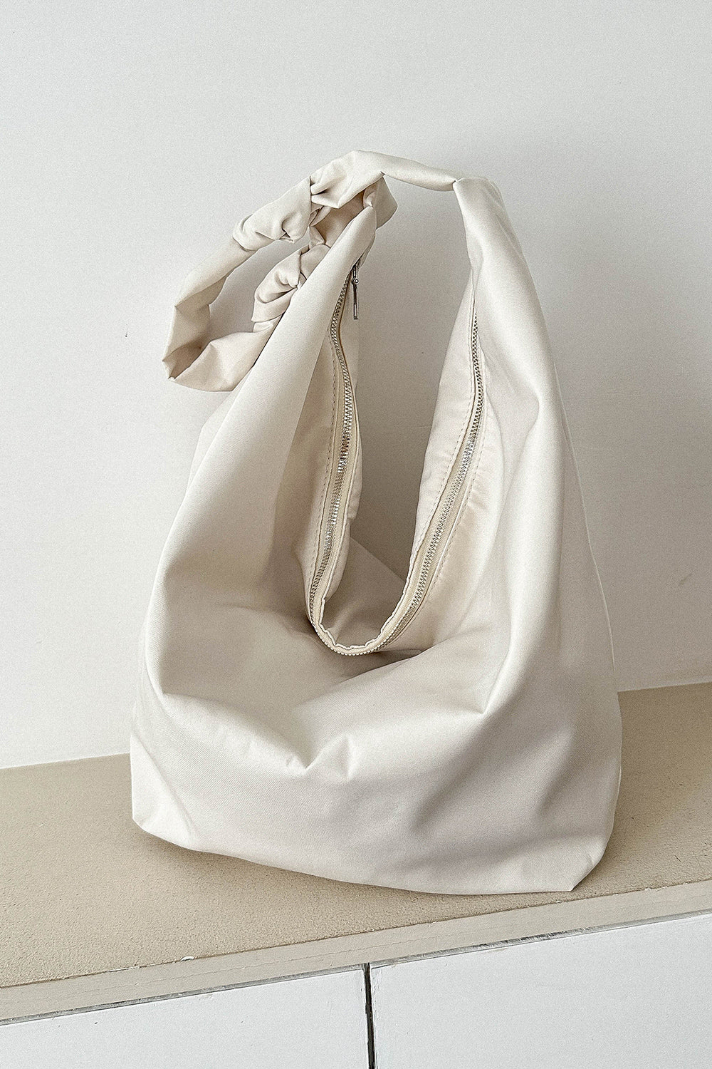 Oversize Nylon Crossbody Bag - Thandynie