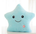 Luminous Pillow Colorful Body Pillow Light blue 2pcs