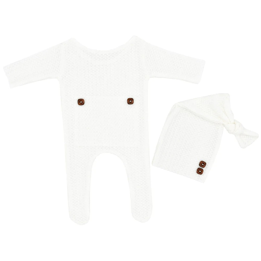 Tiny Trends: Adorable Newborn Apparel for Your Little Star White Newborn